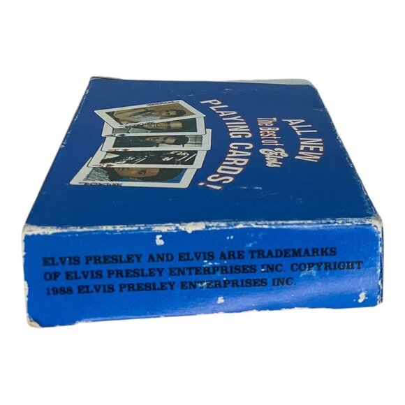 All New "The Best Of Elvis" Playing Cards 54 Different Photos 1988 Elvis Presley - Picture 4 of 5